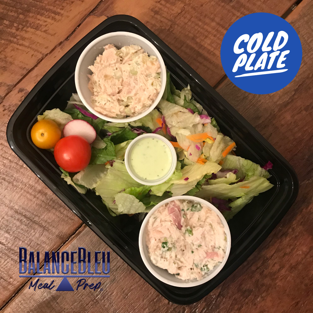 Chicken Salad & Tuna Salad Cold Plate - BalanceBleu Meal Prep