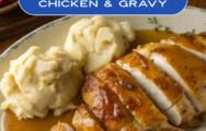 Slow Roasted Chicken & Gravy