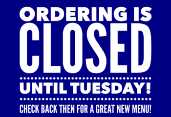Ordering Re-Opens Tuesday!