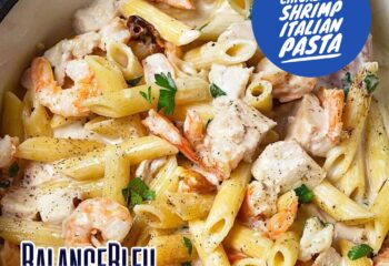 Summer Chicken & Shrimp Italian Pasta