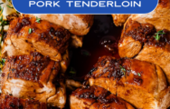 Roasted Garlic Pork Tenderloin