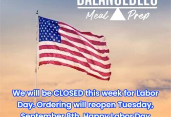 We're CLOSED for Labor Day Weekend!