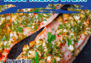 Garlic Herb Crusted Salmon Filet