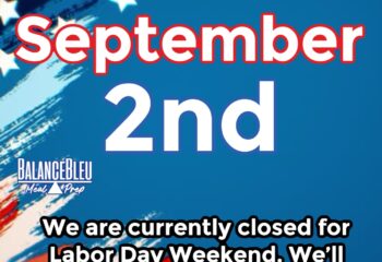 We're CLOSED for Labor Day Weekend!
