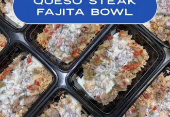 Queso Steak Fajita Bowl