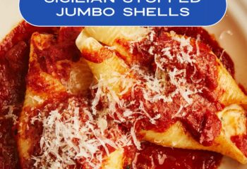 Sicilian Stuffed Jumbo Shells