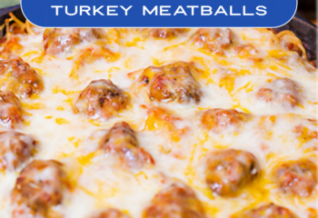 Baked Spaghetti & Turkey Meatballs