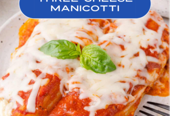Three-Cheese Manicotti